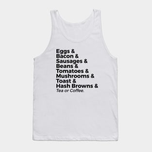 The traditional full breakfast Tank Top